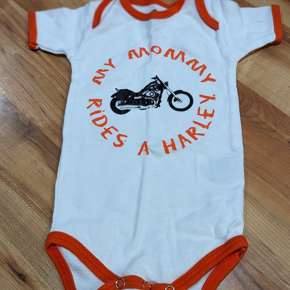 Harley Davidson Onesie